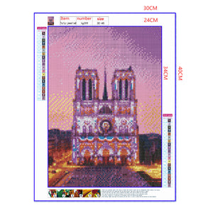 Full Diamond Painting kit - Cath¨¦drale Notre Dame de Paris