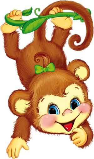 Full Diamond Painting kit - Cute monkey