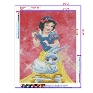 Full Diamond Painting kit - Snow White (16x20inch)