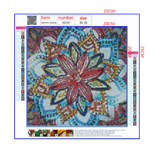 Full Diamond Painting kit - Mandala