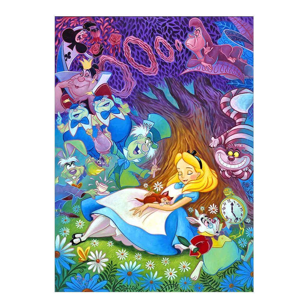 Full Diamond Painting kit - Alice in Wonderland
