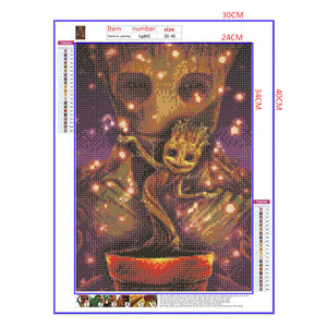 Full Diamond Painting kit - Groot