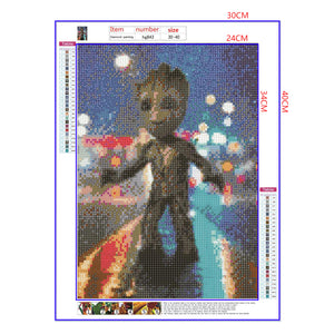 Full Diamond Painting kit - Groot