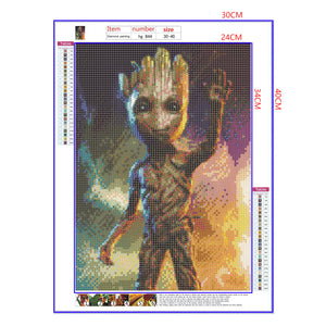 Full Diamond Painting kit - Groot