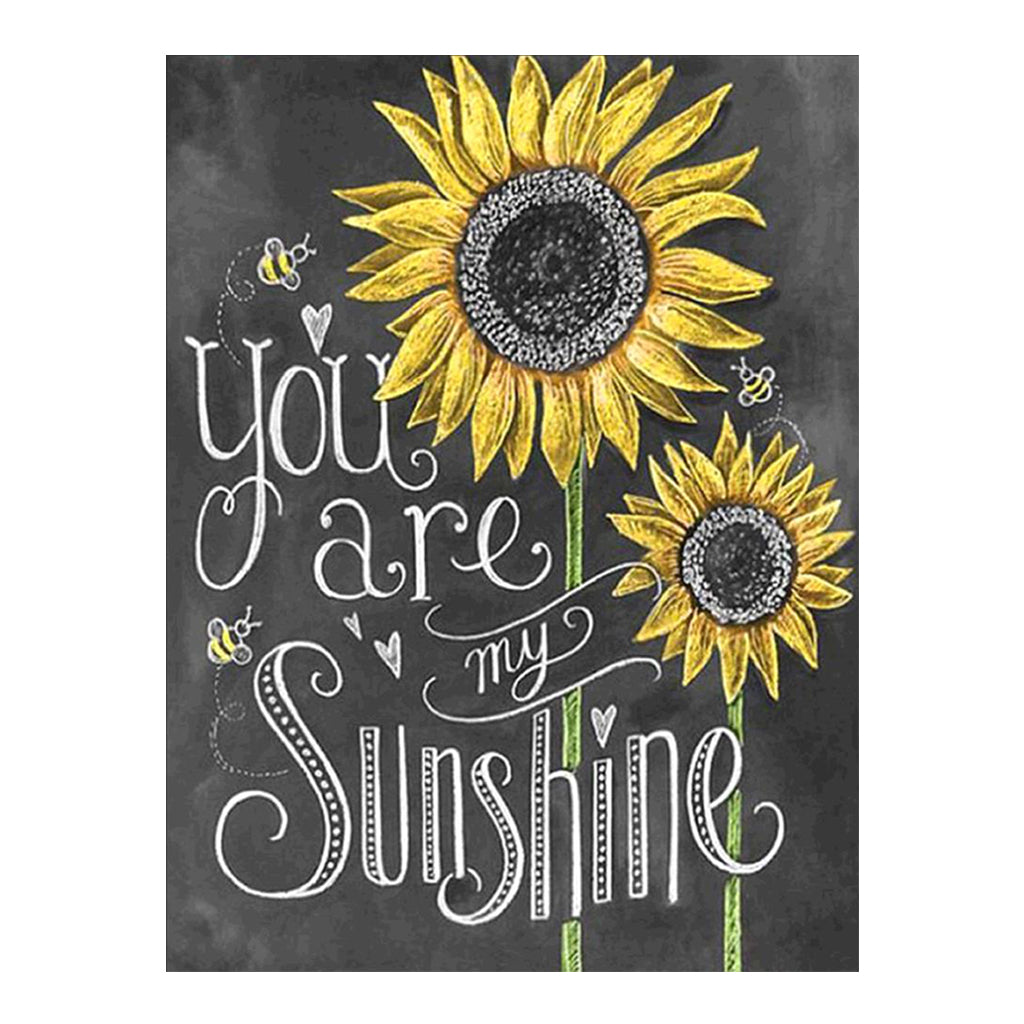 Full Diamond Painting kit - Sunflower