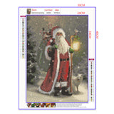 Full Diamond Painting kit - Santa Claus giving gifts