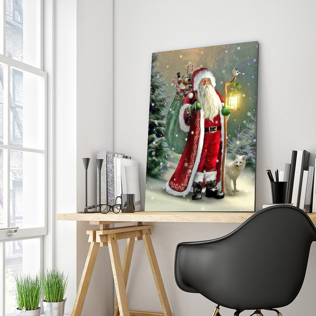 Full Diamond Painting kit - Santa Claus giving gifts