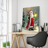 Full Diamond Painting kit - Santa Claus giving gifts