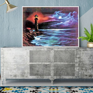 Full Diamond Painting kit - Sea guide light