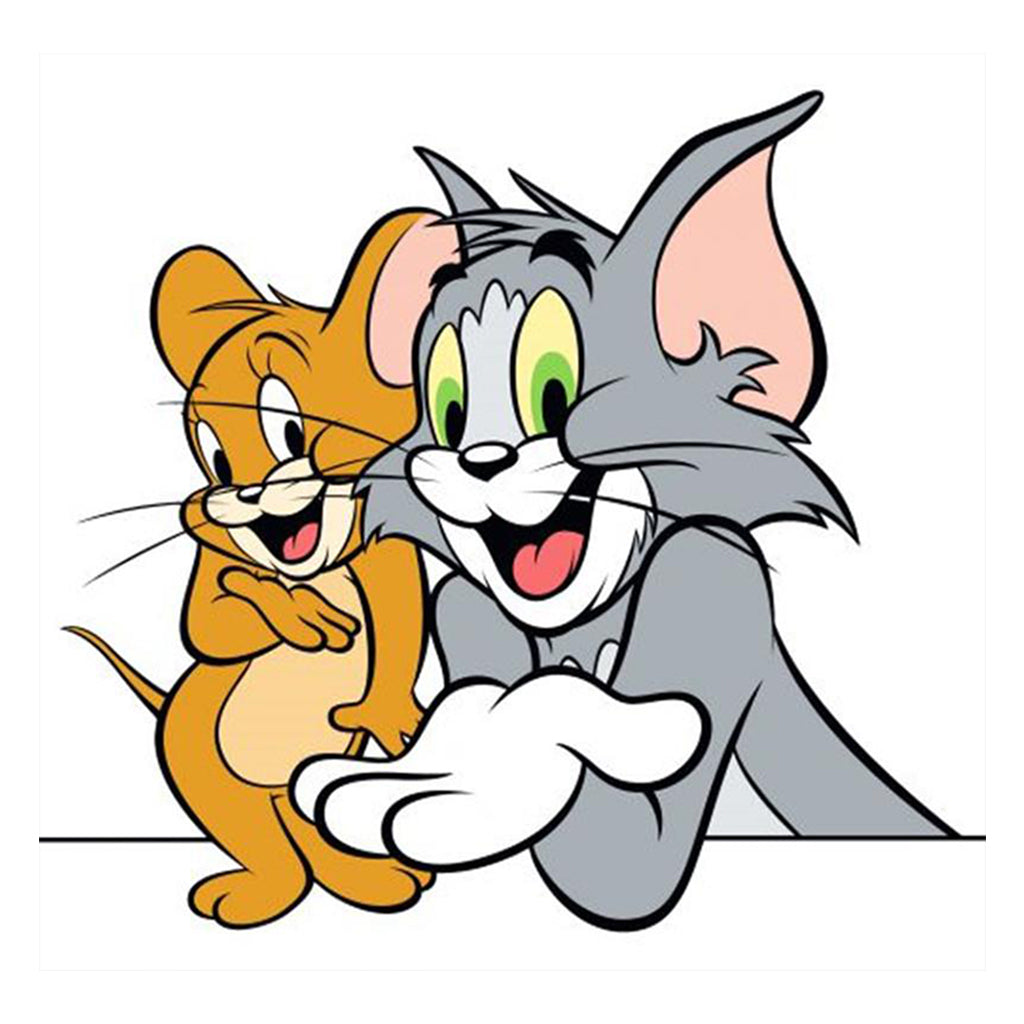 Full Diamond Painting kit - Cat and mouse