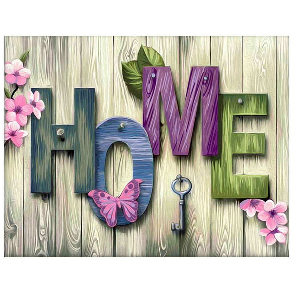 Full Diamond Painting kit - HOME