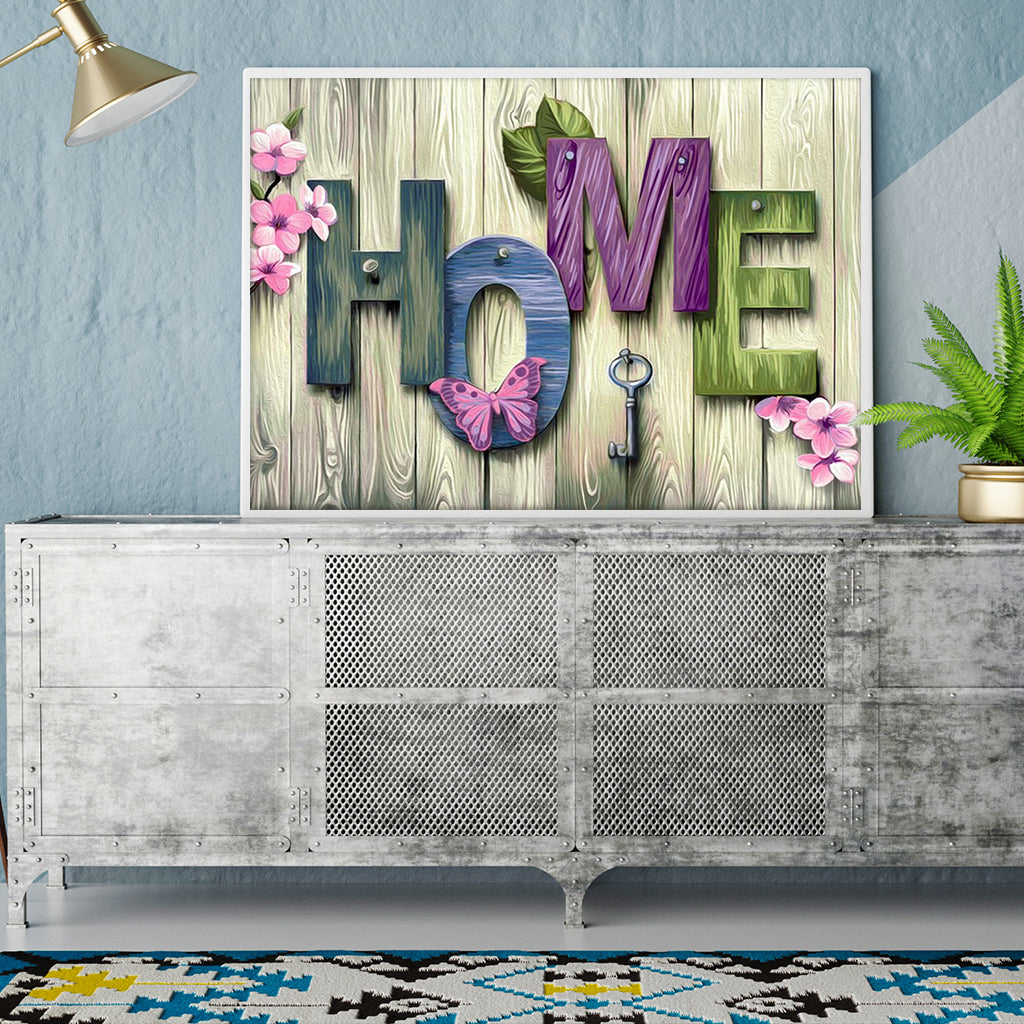 Full Diamond Painting kit - HOME