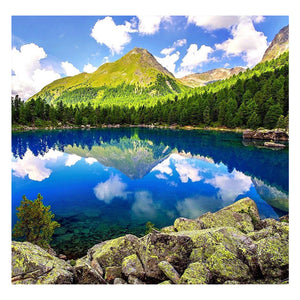 Full Diamond Painting kit - Mountains and lakes