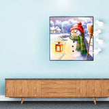 Full Diamond Painting kit - Christmas snowman