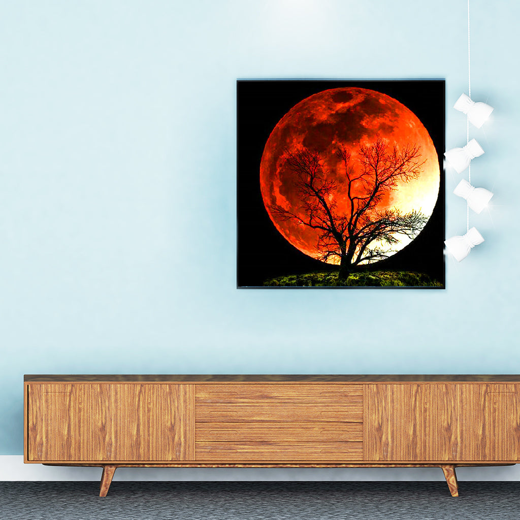 Full Diamond Painting kit - Big moon