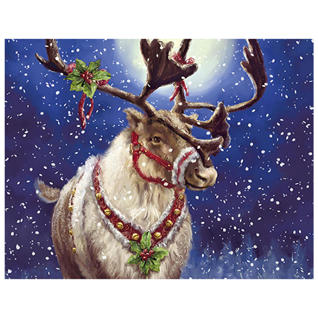 Full Diamond Painting kit - Christmas deer