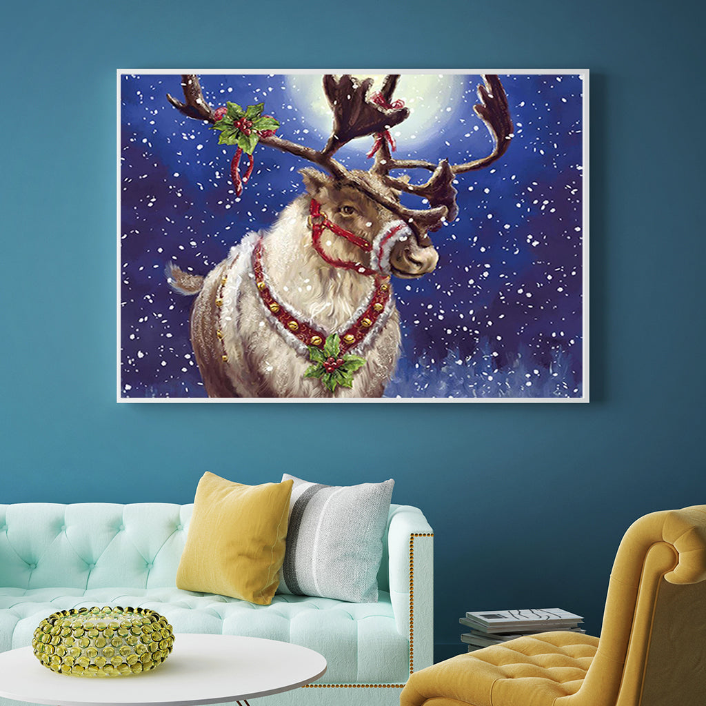 Full Diamond Painting kit - Christmas deer