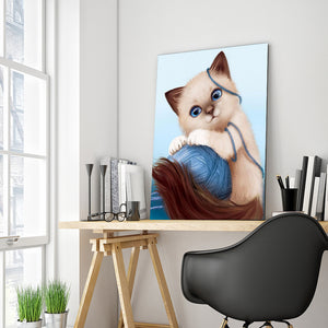 Full Diamond Painting kit - Cute cat
