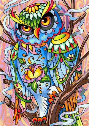 Full Diamond Painting kit - Cute eagle