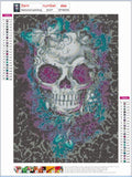 Full Diamond Painting kit - Skull