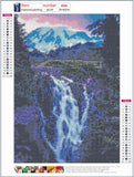 Full Diamond Painting kit - Waterfall view