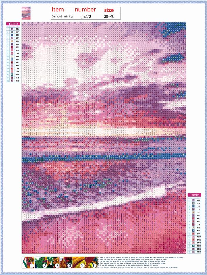 Full Diamond Painting kit - Beautiful seaside view