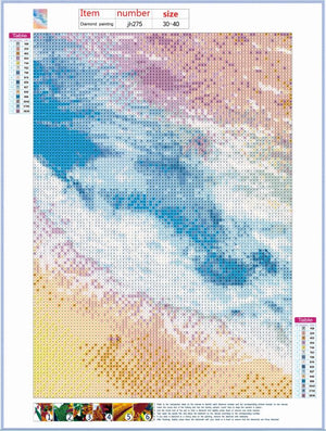 Full Diamond Painting kit - Beautiful sea view
