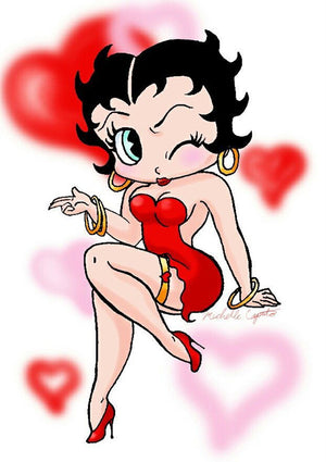 Full Diamond Painting kit - Betty Boop
