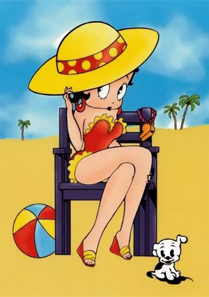 Full Diamond Painting kit - Betty Boop