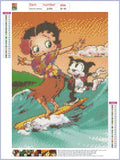 Full Diamond Painting kit - Betty Boop