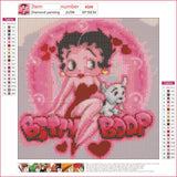 Full Diamond Painting kit - Betty Boop