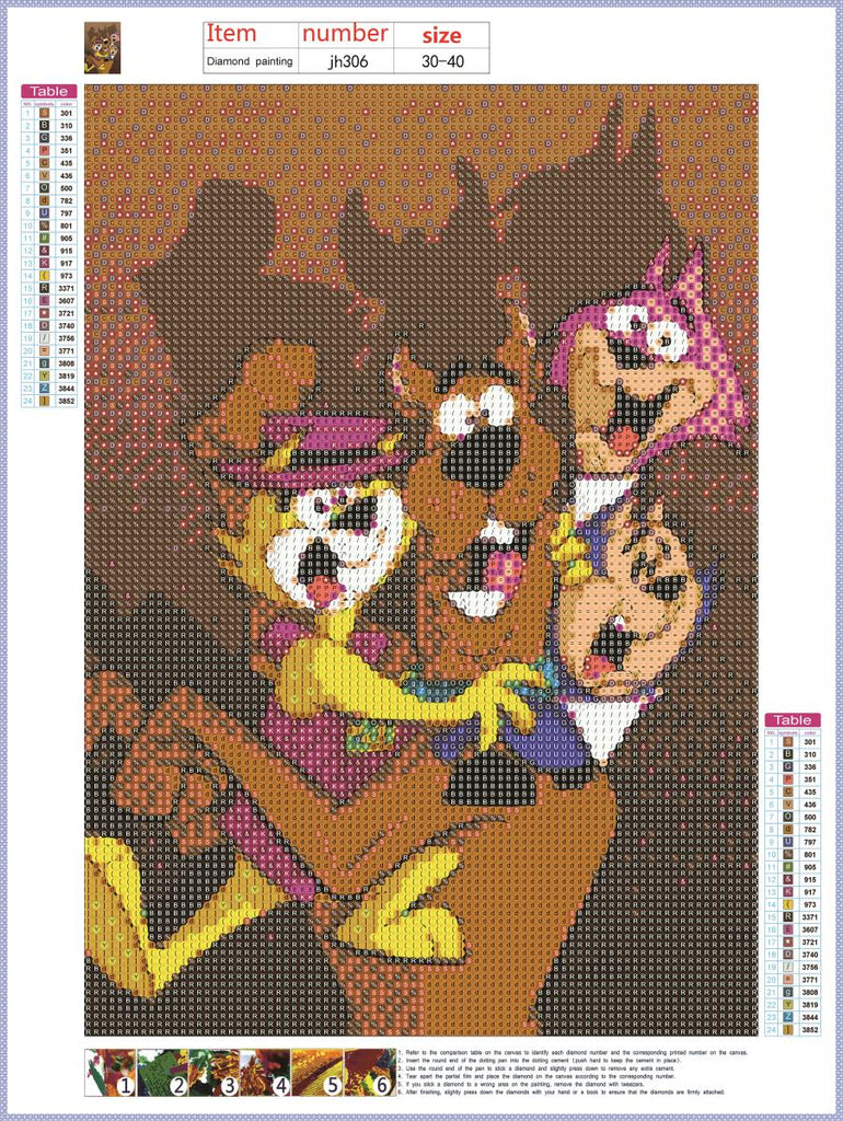 Full Diamond Painting kit - Scooby-Doo