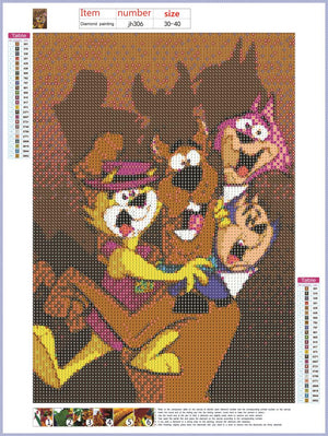 Full Diamond Painting kit - Scooby-Doo
