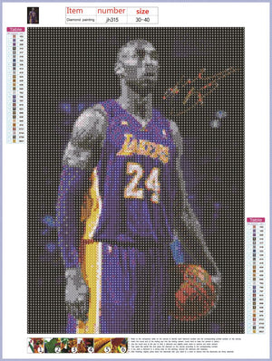 Full Diamond Painting kit - Kobe Bryant