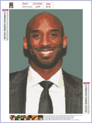 Full Diamond Painting kit - Kobe Bryant