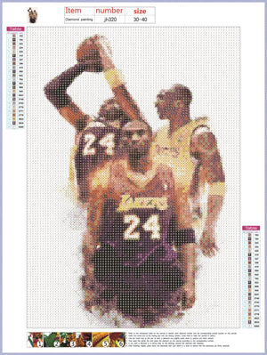 Full Diamond Painting kit - Kobe Bryant