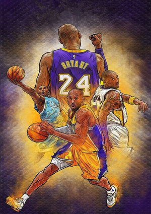 Full Diamond Painting kit - Kobe Bryant