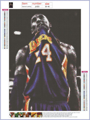 Full Diamond Painting kit - Kobe Bryant