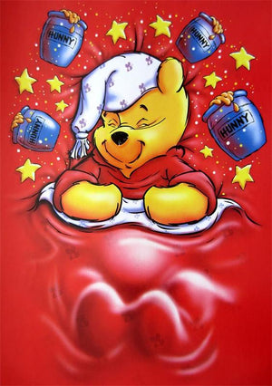 Full Diamond Painting kit - Pooh Bear
