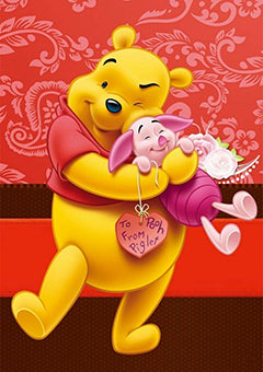 Full Diamond Painting kit - Pooh Bear