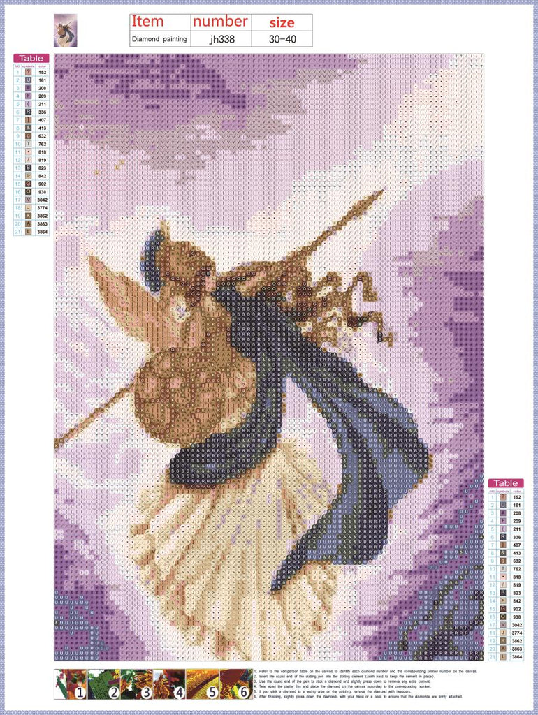 Full Diamond Painting kit - Athena