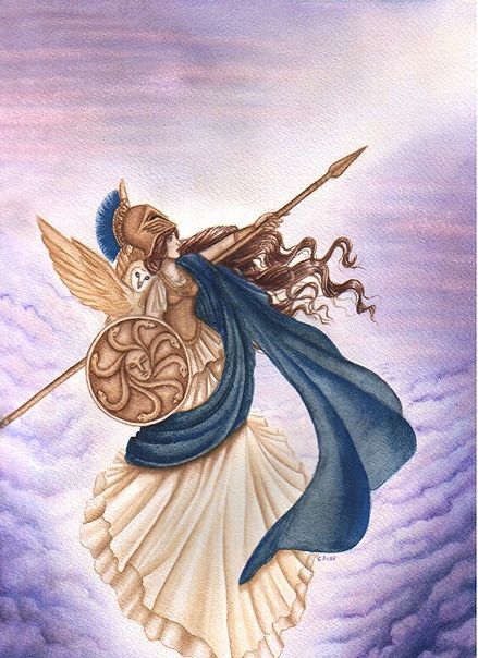 Full Diamond Painting kit - Athena
