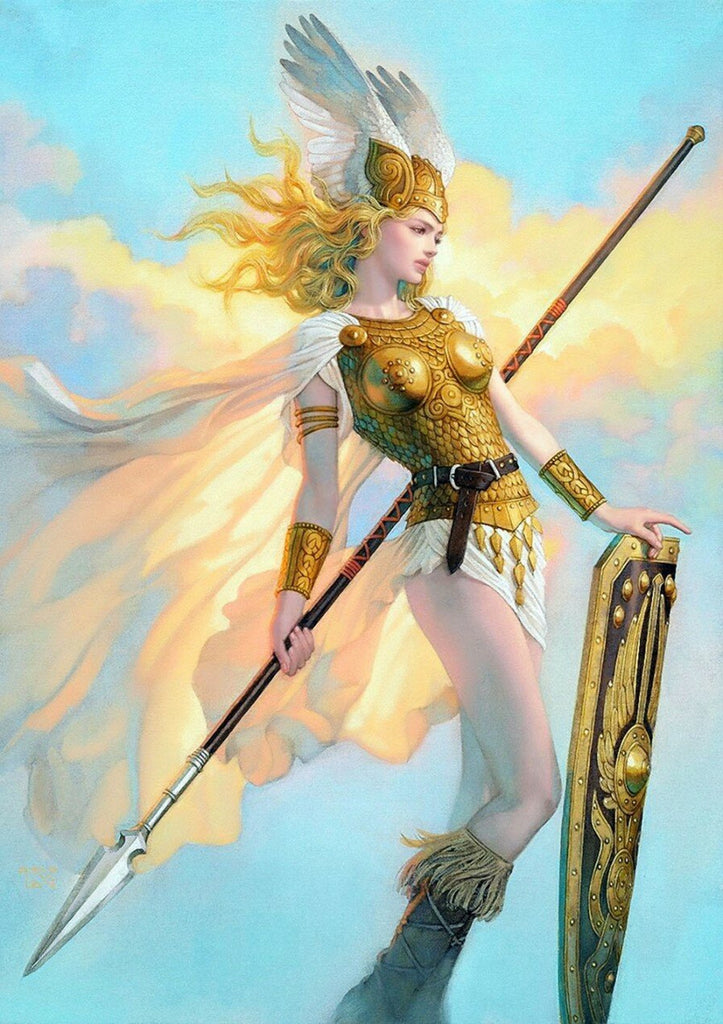 Full Diamond Painting kit - Freya