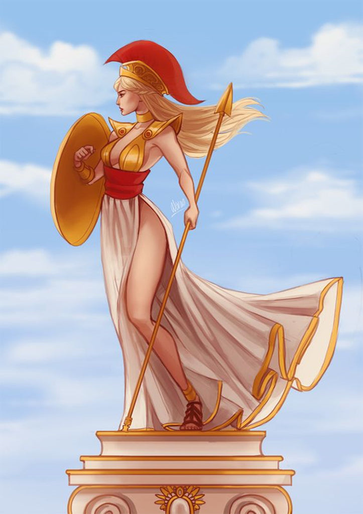 Full Diamond Painting kit - Athena