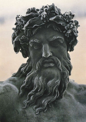 Full Diamond Painting kit - Zeus statue