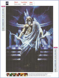 Full Diamond Painting kit - Zeus god of lightning
