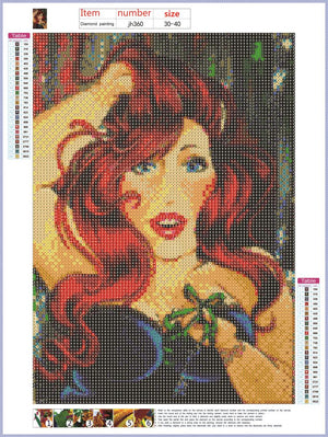 Full Diamond Painting kit - Sexy Fat Lady
