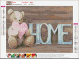 Full Diamond Painting kit - HOME