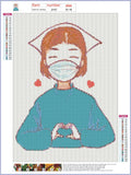 Full Diamond Painting kit - Lovely nurse