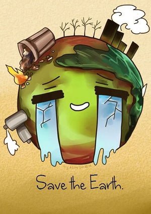 Full Diamond Painting kit - Save the earth